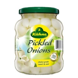Kuhne Silverskin onions 190gr