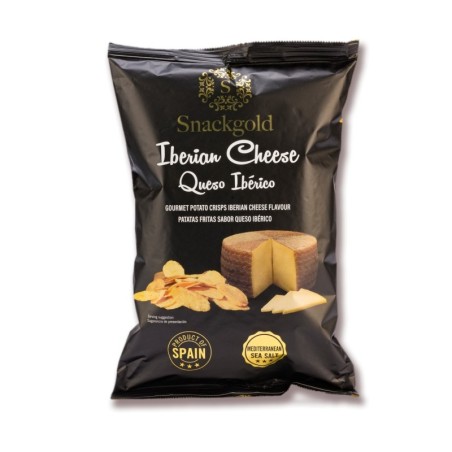 SNACKGOLD Τσίπς με γεύση Τυρί Iberico 125 gr.