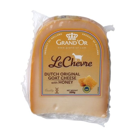 Grand'Or Le Chevre Goat cheese 50% fat i.d.m. with honey 200gr portion