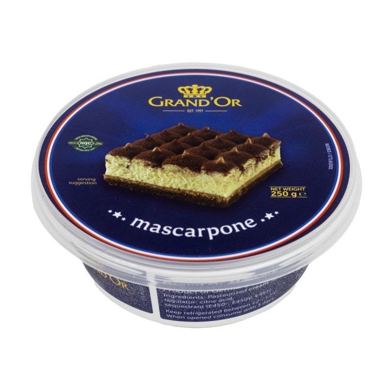 Grand'Or Mascarpone cheese 80% fat 250gr