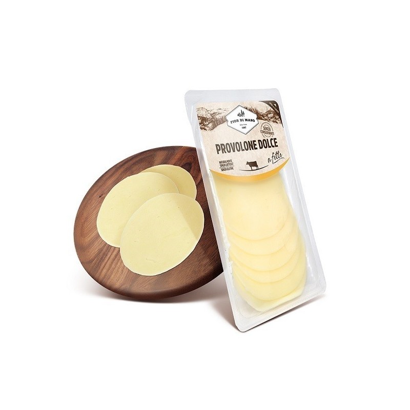 FIOR DI MASO Smoked Provola Slices 130gr