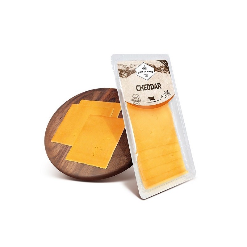 FIOR DI MASO Cheddar Slices 130gr