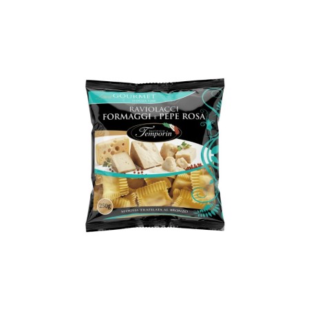 TEMPORIN Raviolacci με Τυρί και Ροζ Πιπέρι 250g