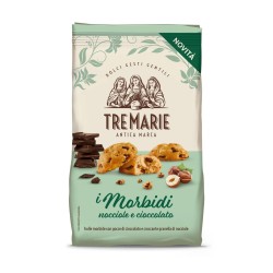 Tre Marie Soft cookies με σοκολάτα και κομμάτια  φουντουκιού  300gr