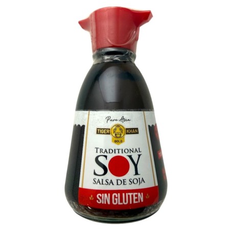 TIGER KHAN Soy Sauce Low Salt Gluten Free 150ml