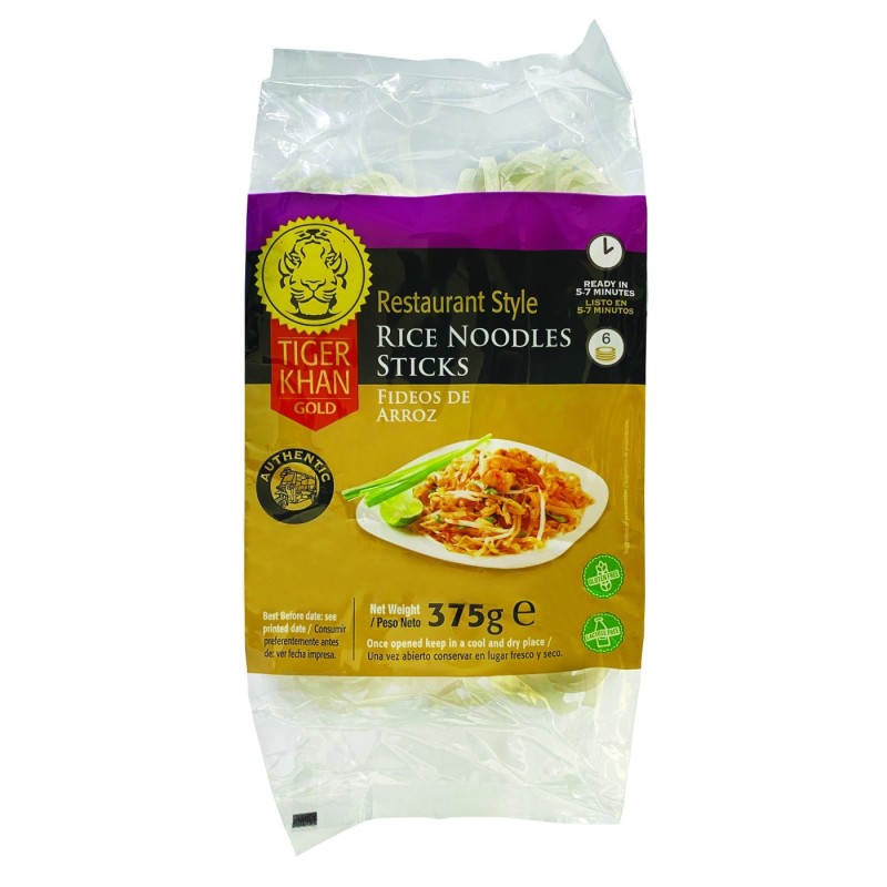 TIGER KHAN Rice Noodles 5mm  375gr