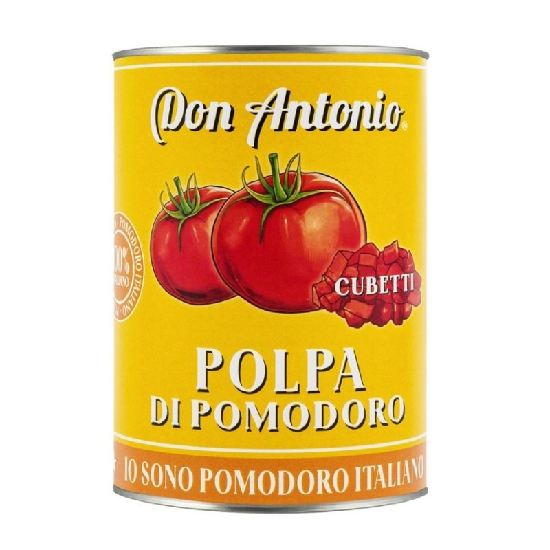 DON ANTONIO Κύβοι πελτέ τομάτας κονσέρβα 400gr