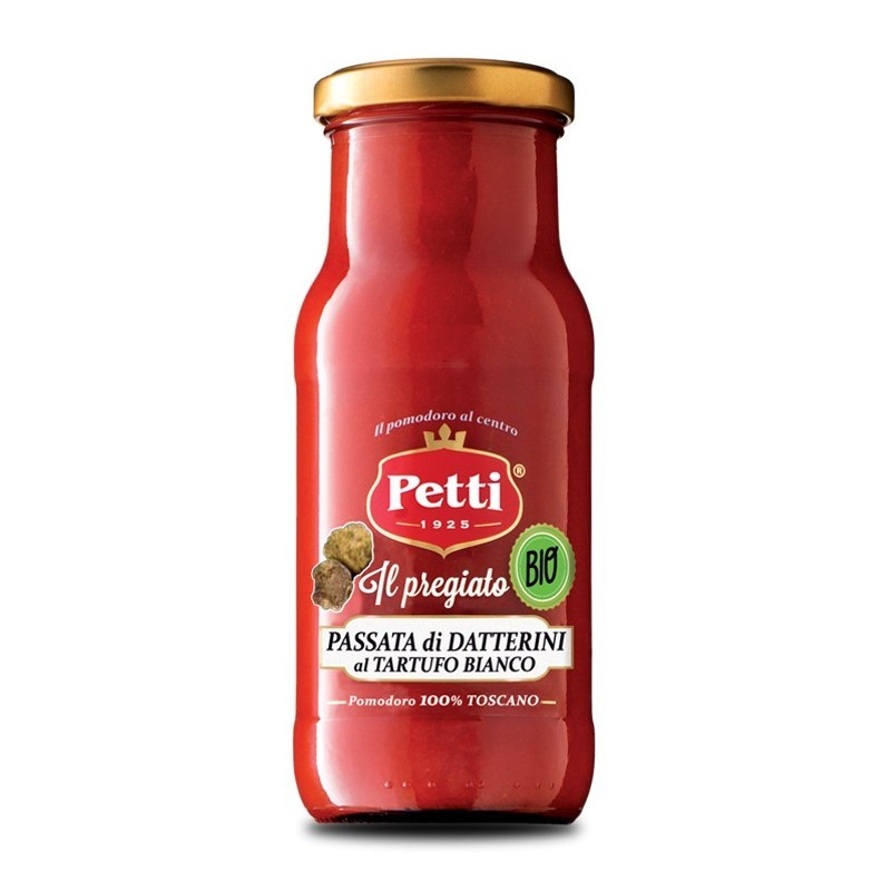 PETTI Βιολογική Passata με Άσπρη Τρούφα 350g