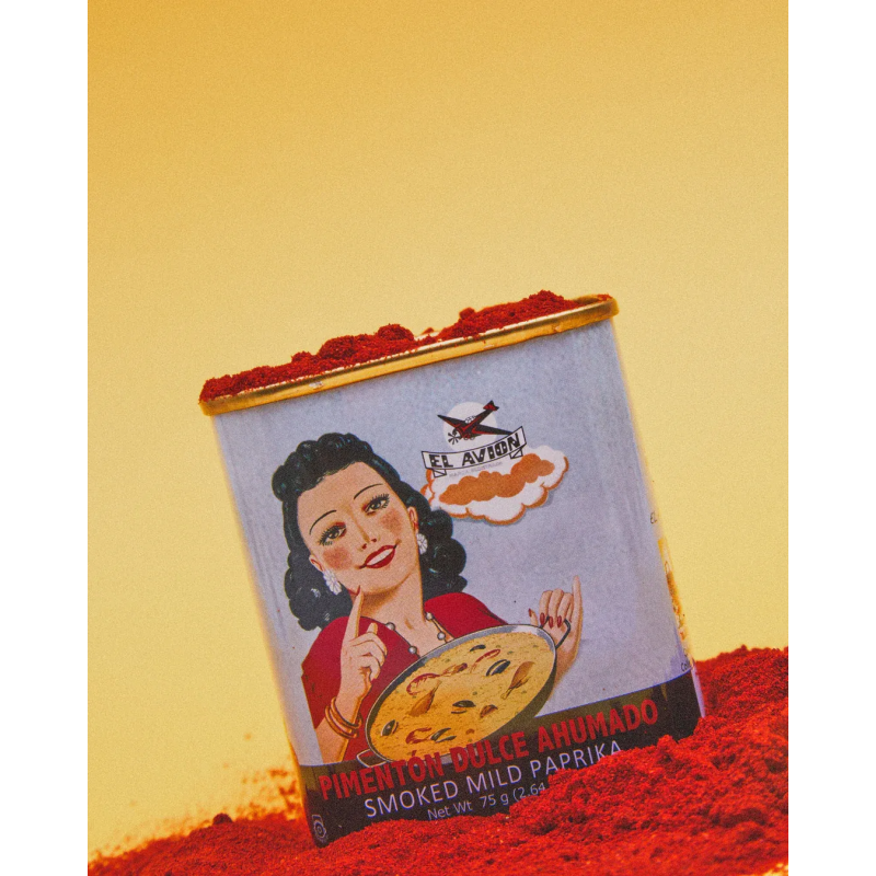EL AVION vintage smoked Paprika mild 75gr