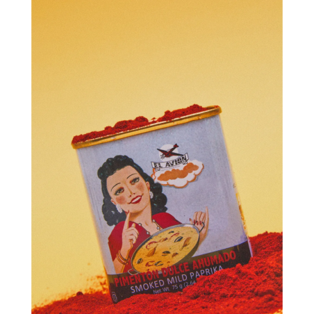 EL AVION vintage smoked Paprika mild 75gr