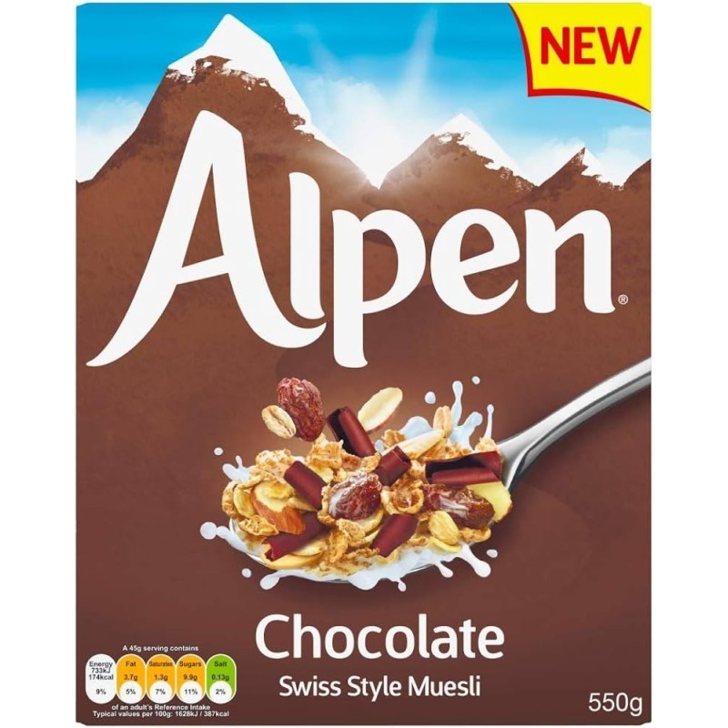Alpen Chocolate 550gr