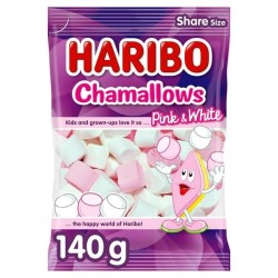 HARIBO Chamallows Pink & White 140gr