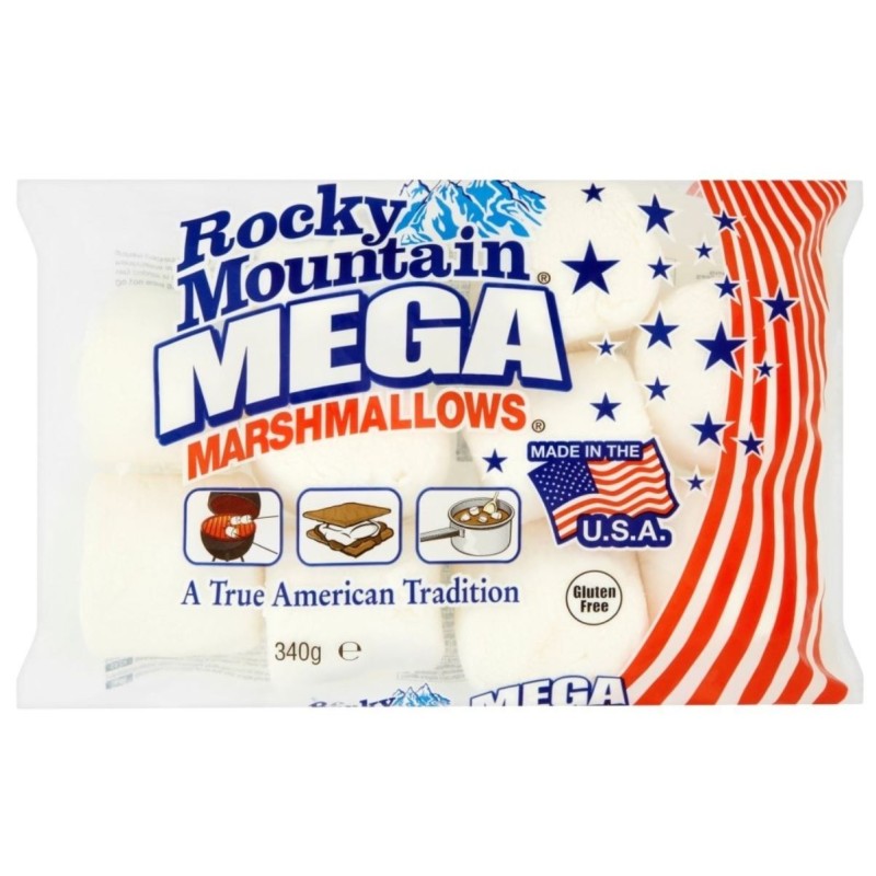 Rocky Mountain Mega  Marshmallows 340gr