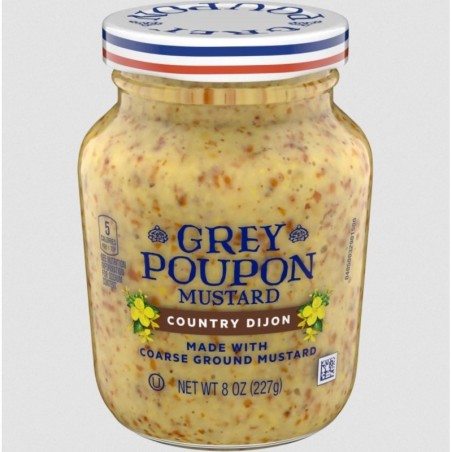 Grey Poupon Dijon Wholegrain Mustard 210gr