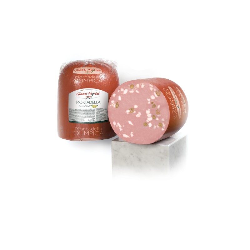 NEGRINI Mortadella OLIMPICA with olives kg
